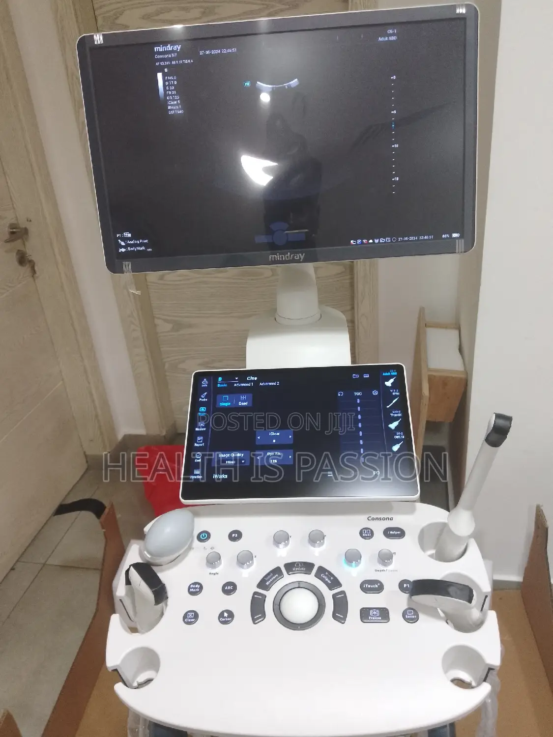 Brand New Mindray N7 Color Doppler Scan Machine,With 3probes