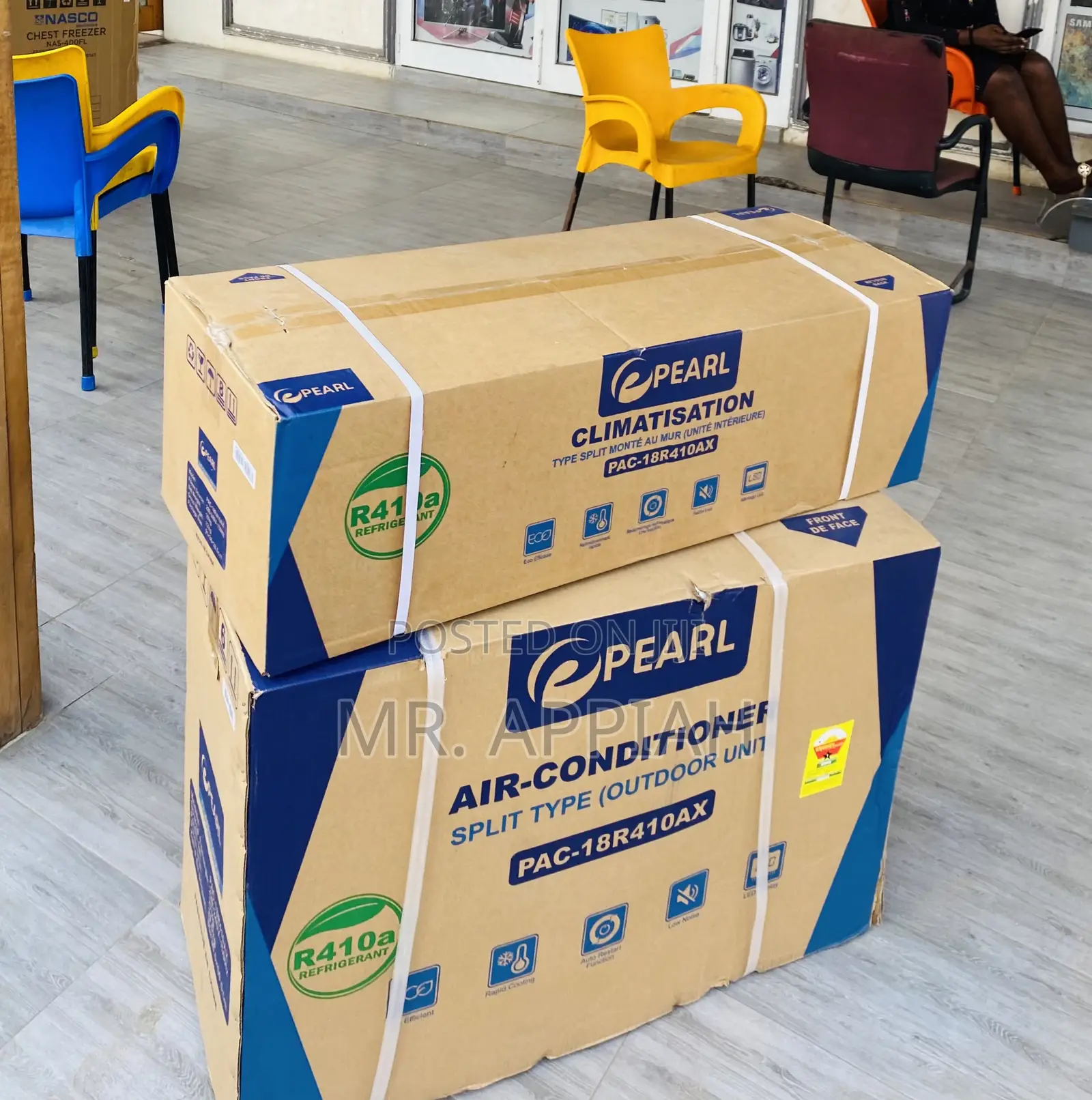 Shop Original Pearl 1.5hp R410 Split Type Air Conditioner.