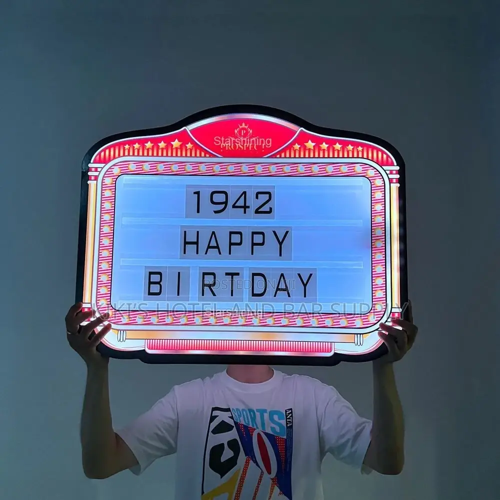 Led Party Message Board Glorifier/Presenter