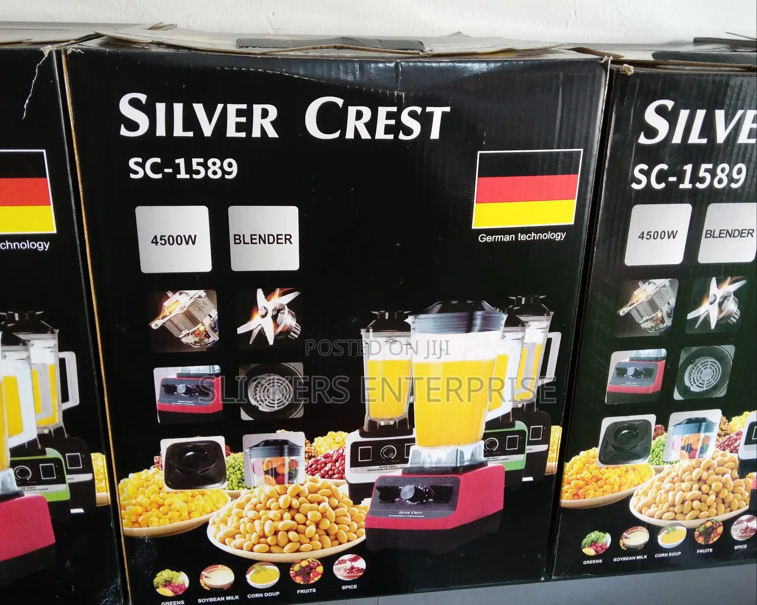 Silver Crest 4500 Watts Double Container Durable Blender