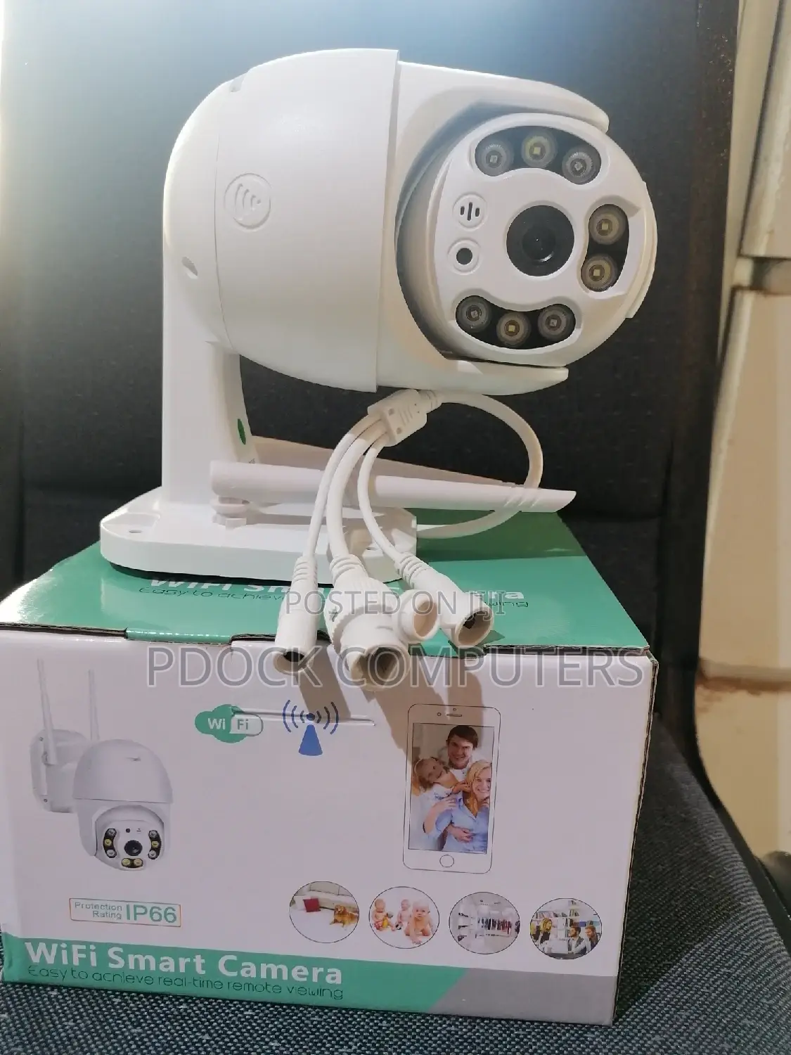 V380 Smart Outdoor Wireless PTZ Camera Audio 5db Antenna