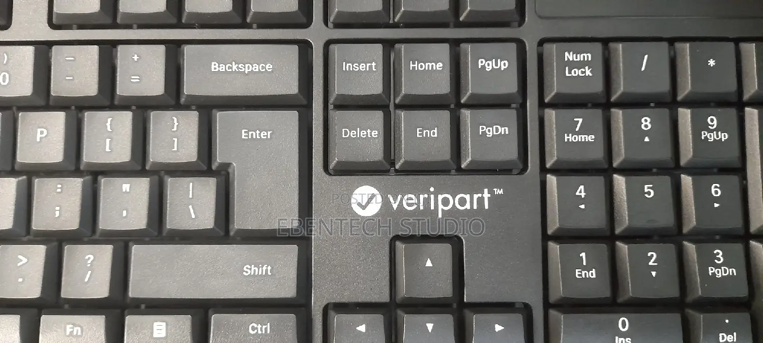 Veripart Wireless Keyboard and Mouse Combo