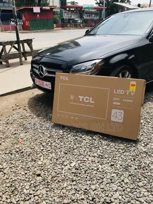 Black TCL 43 Inches Glossy Led Smart Full Hd S5400 Tv