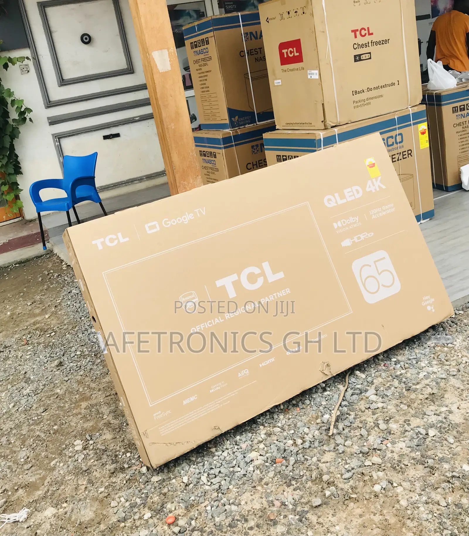 TCL Glossy Qled 65 Inches Smart C645 UHD Black Tv