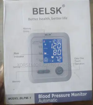 Blood Pressure Monitor Automatic, Better Health Happy Family