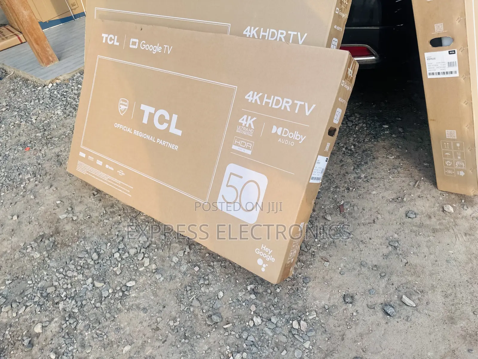 Superior UHD Smart TCL 50”P645 Glossy Slim Tv