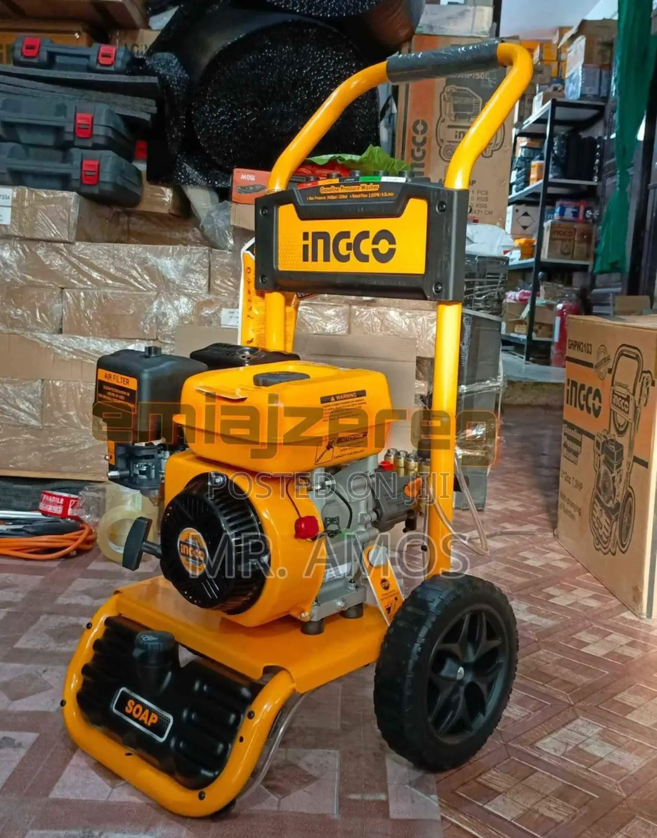 7.0 Horsepower Industrial Gasoline Pressure Washer - Ghpw2103