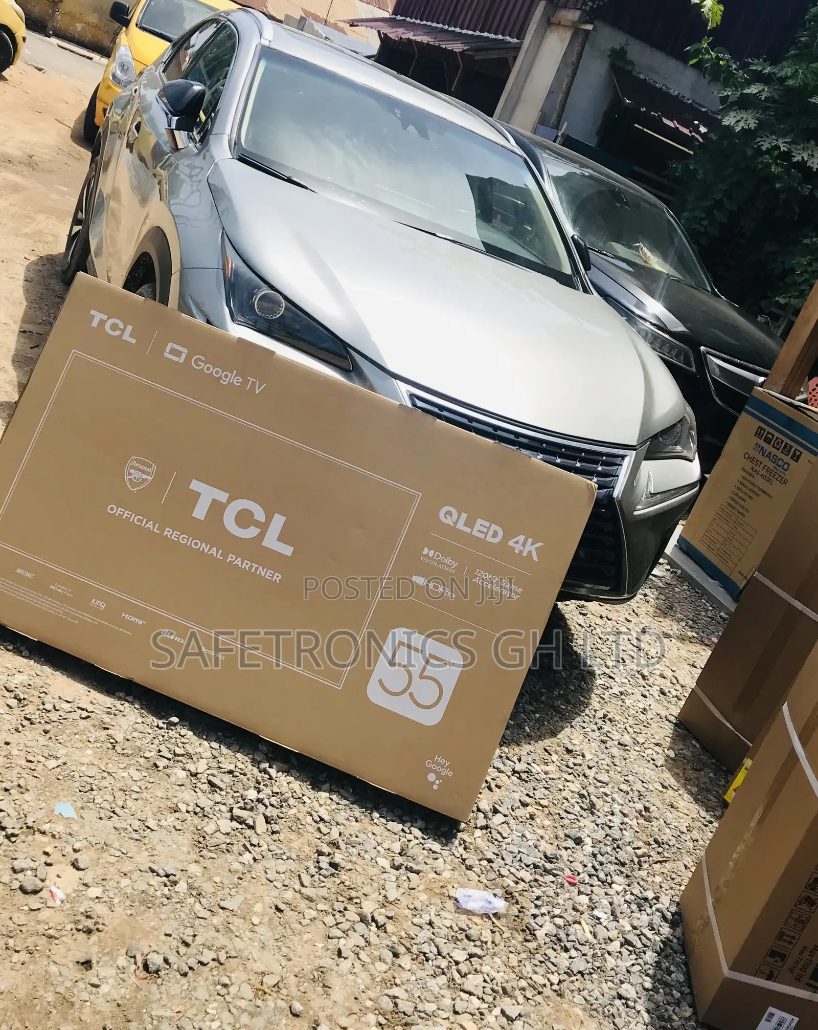 55 Inches Glossy Qled Android Smart C645 TCL Tv