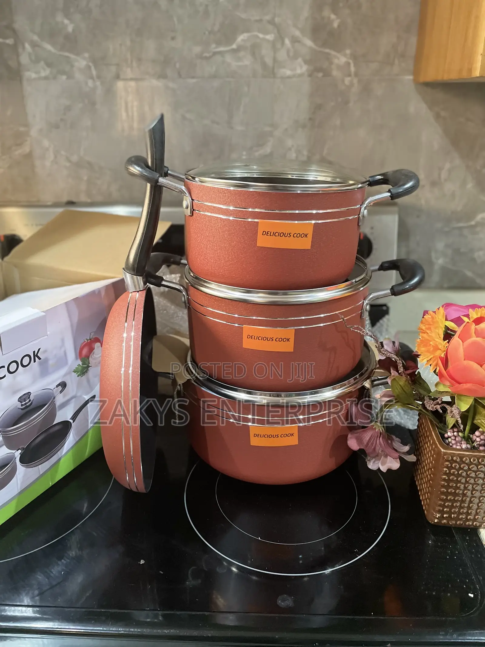 Non Stick Cookware Set 7pcs