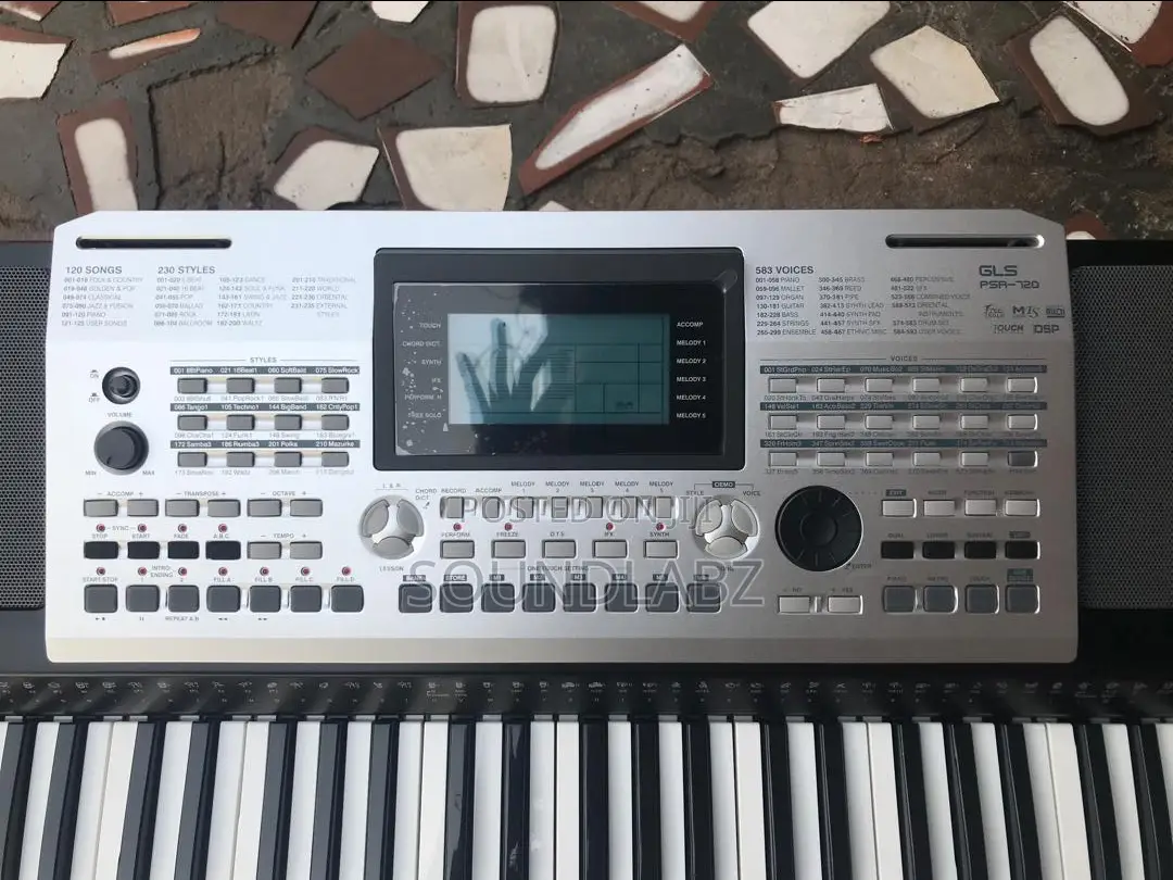 Gls Psr-720 61-key Electronic Keyboard