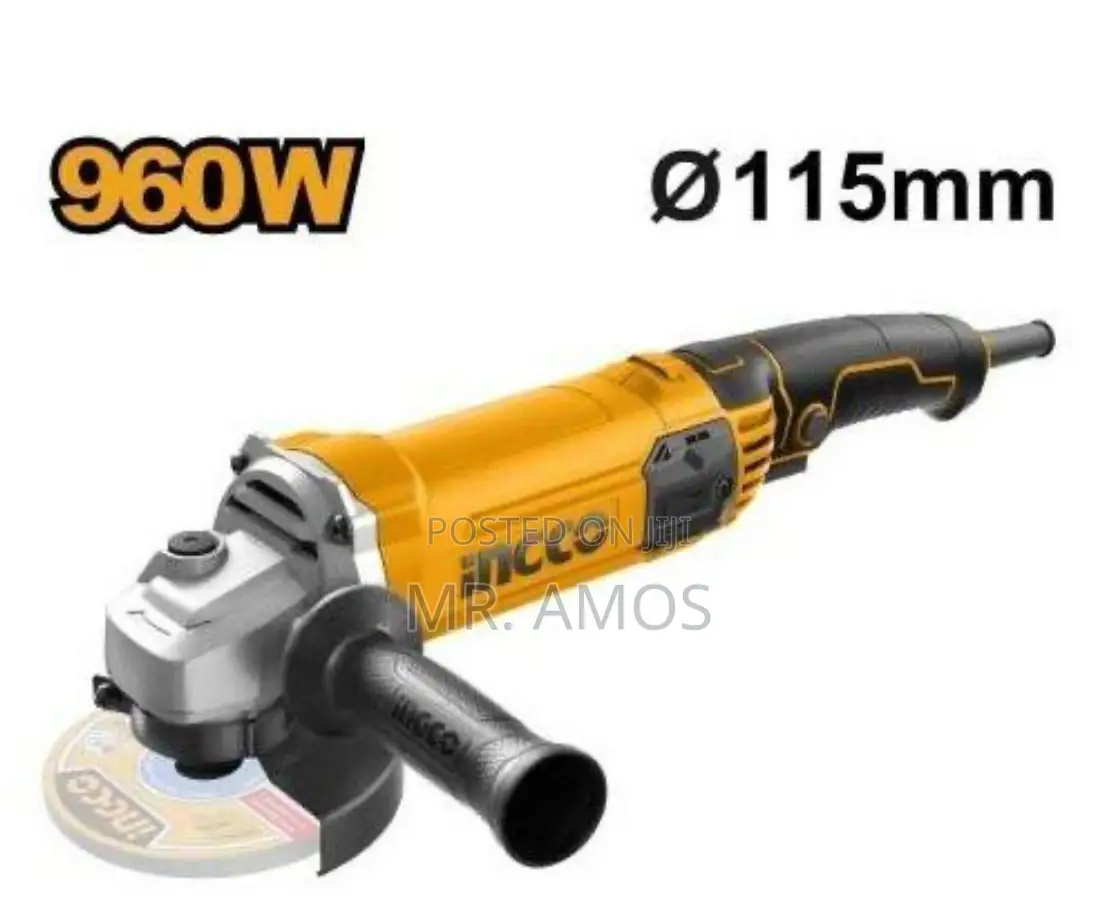 960w Angle Grinder 4.5 Inches - Ag9608