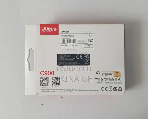 Dahua 512gb Nvme M.2 SSD Up to 2000mbps Speed 3