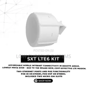 Mikrotik SXT Lte6 Kit Cellular Network Modem/Router