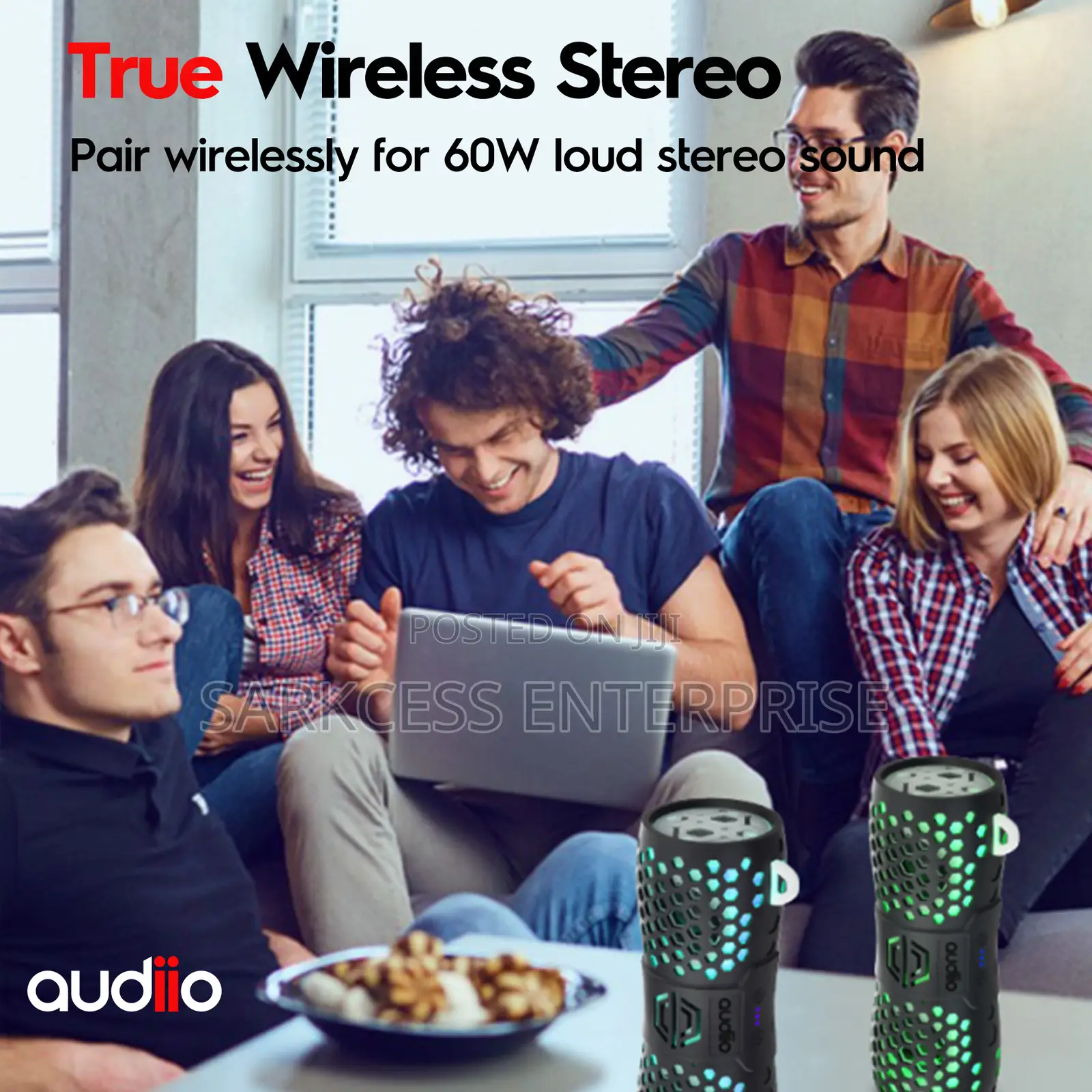 Audiio Hivolt B30L Portable Speaker: Lights, Sound,