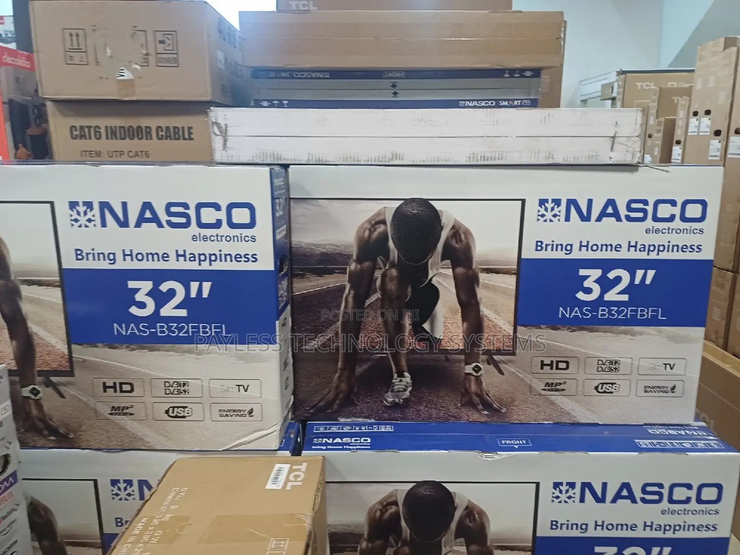 Nasco 32 Inches Digital Satellite Televisions