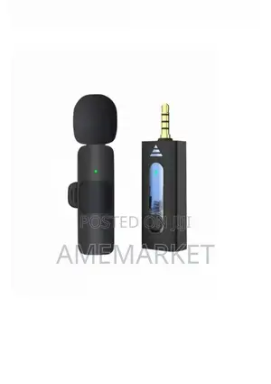 Wireless Microphone for Phones, Camera, Computer, Amplifier