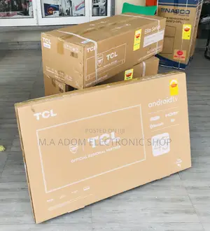 Authentic TCL 43 Inch Full HD Screen Google Tv(Black).