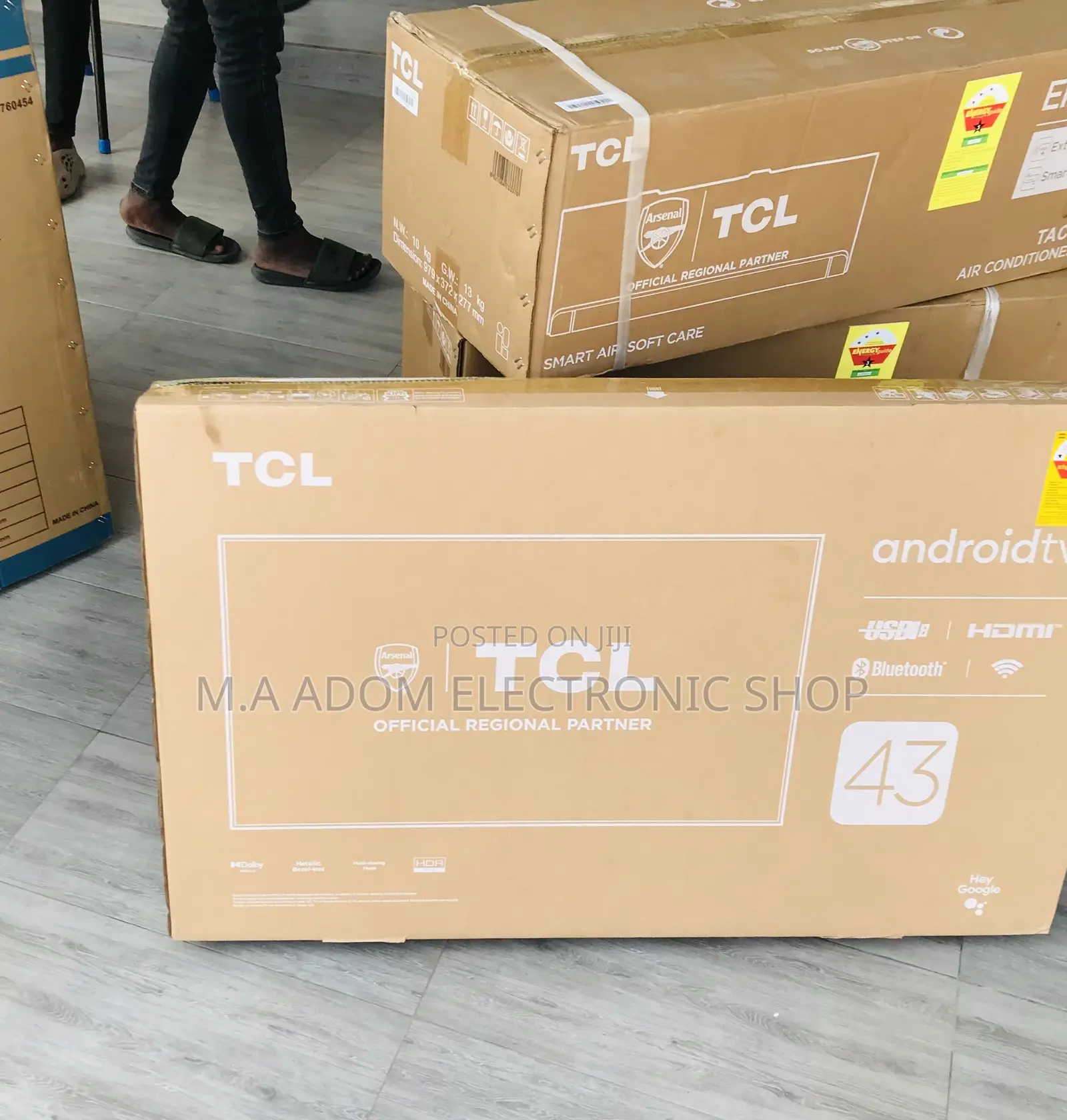 Shop Authentic TCL 43s5400 43 Inch Full HD Screen Google Tv.