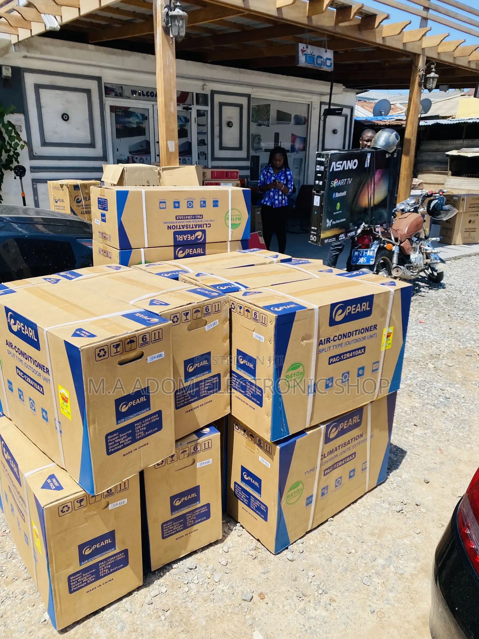 Shop Quality Pearl 1.5hp R410 Split Type Air Conditioner.