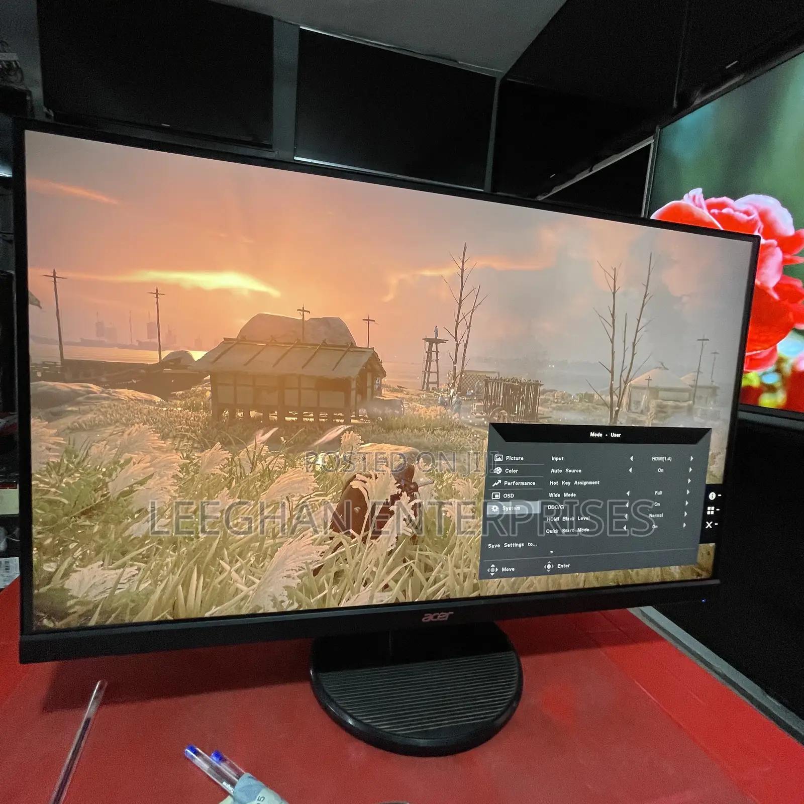 27 Inch Acer Series Gaming Monitor (75hz)