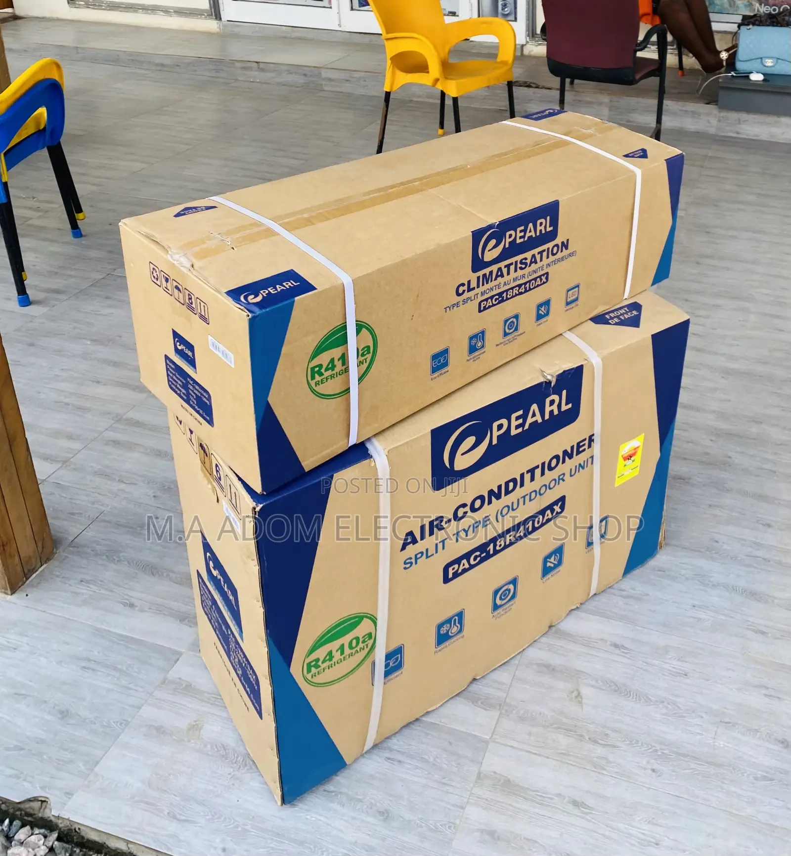 Quality Pearl 1.5hp R410 Split Air Conditioner(White).