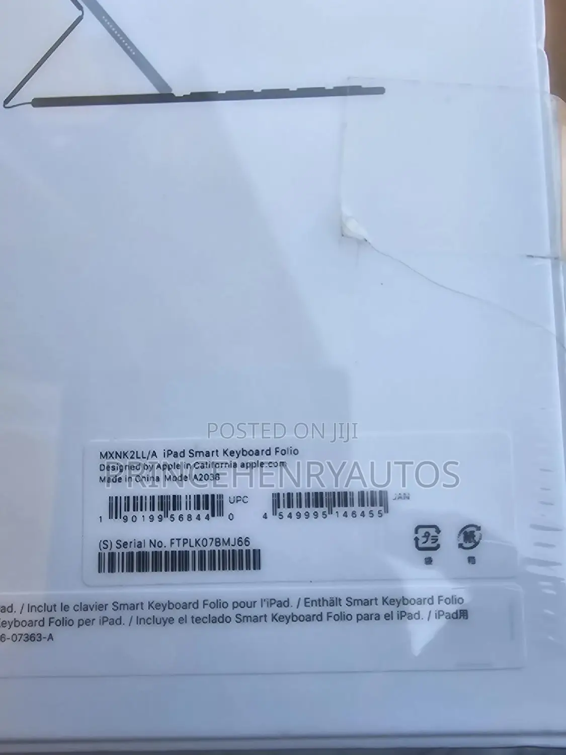 Apple Smart Keyboard Folio for iPad Pro 11,iPad Air 4/5
