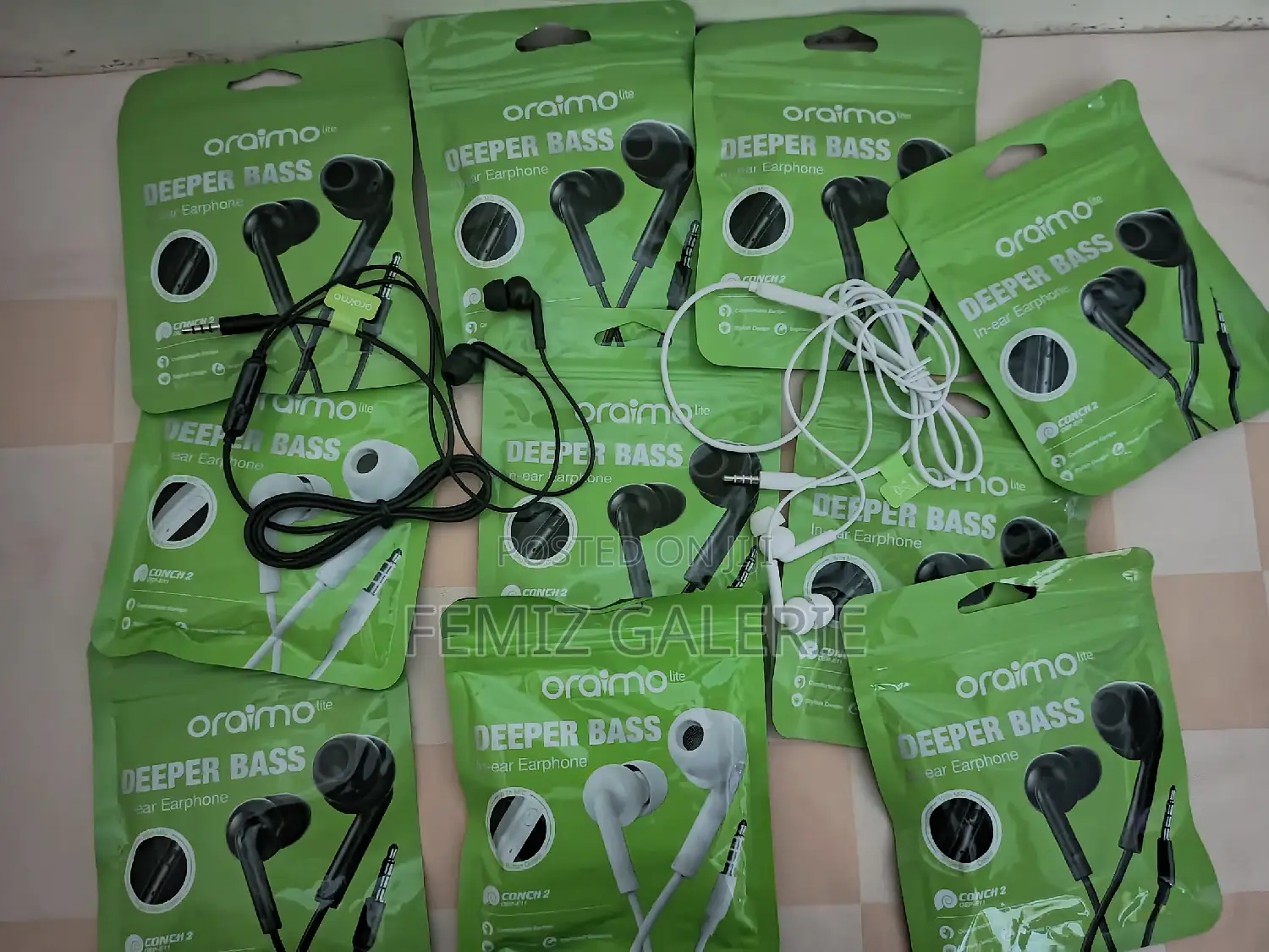 Oraimo Conch 2 Deeper Bass Wired Earphones