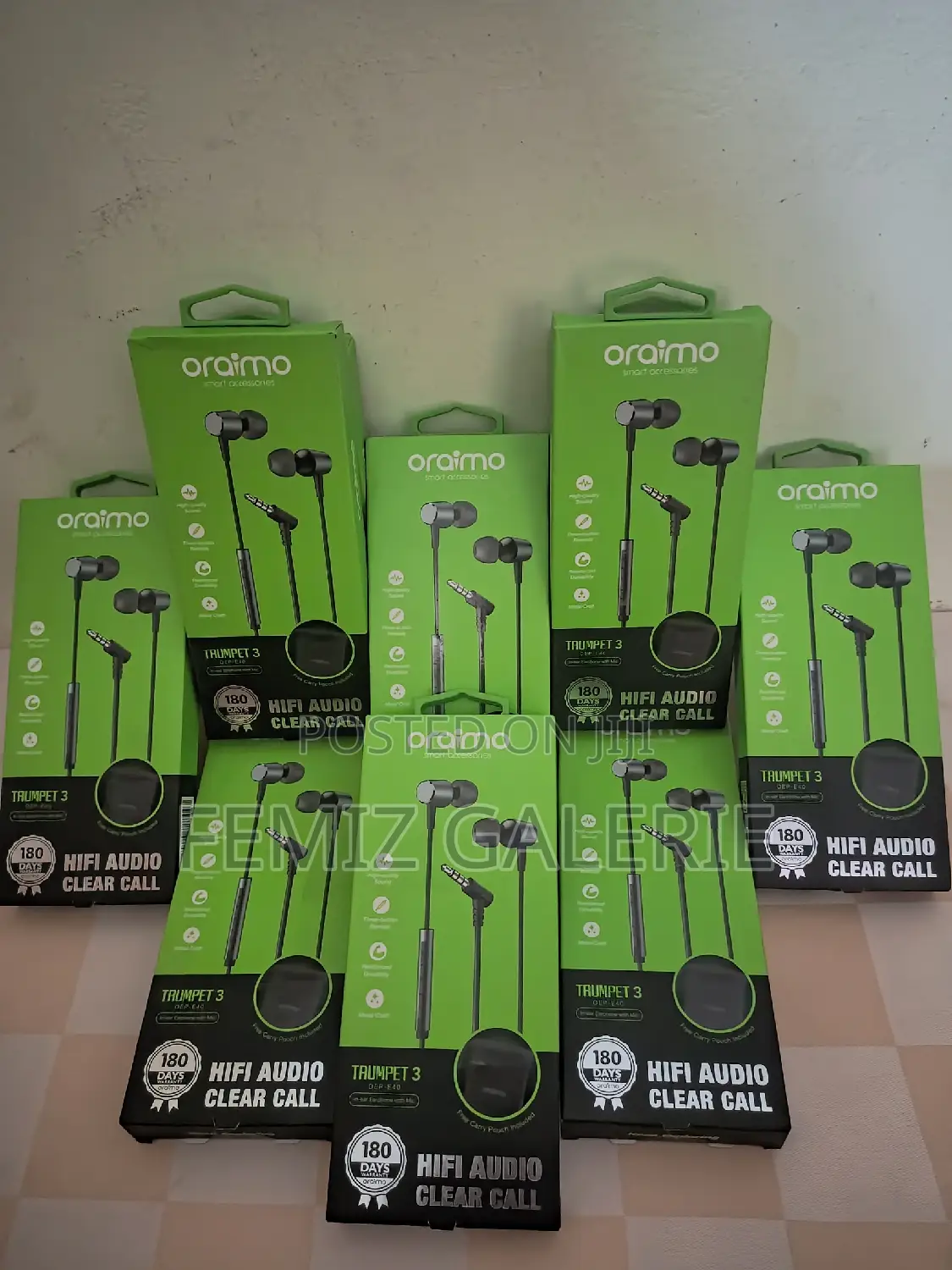 Oraimo Trumpet 3 Wired Earphones