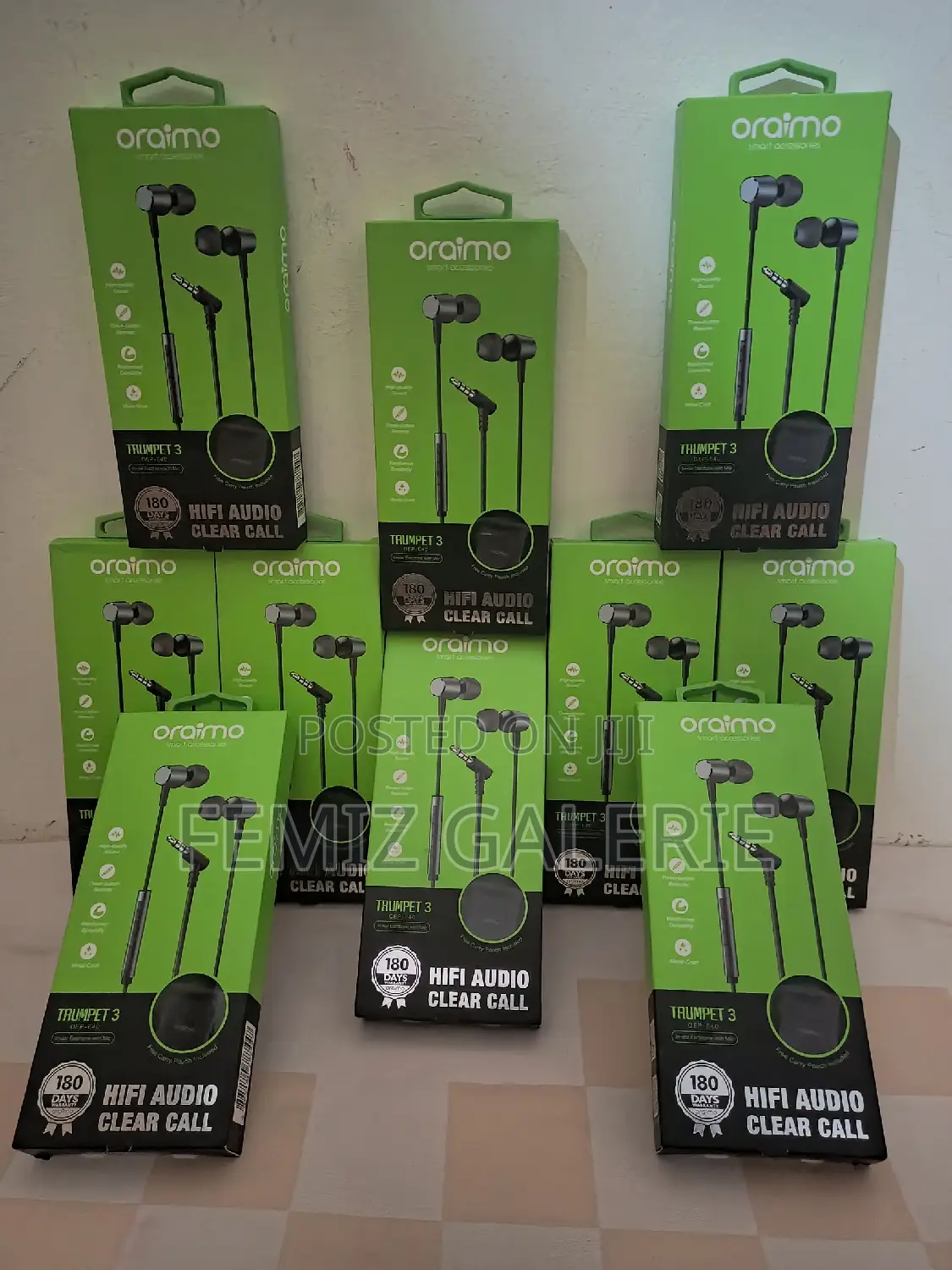 Oraimo Trumpet 3 Wired Earphones