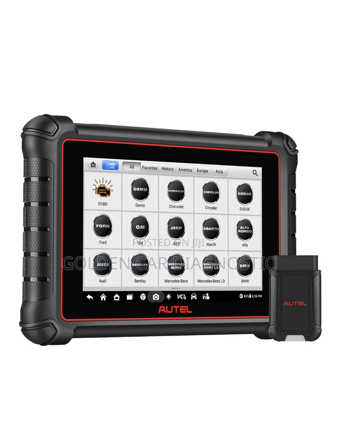 Autel Maxicom Mk900-bt Obd2 Car Diagnostic Scanner