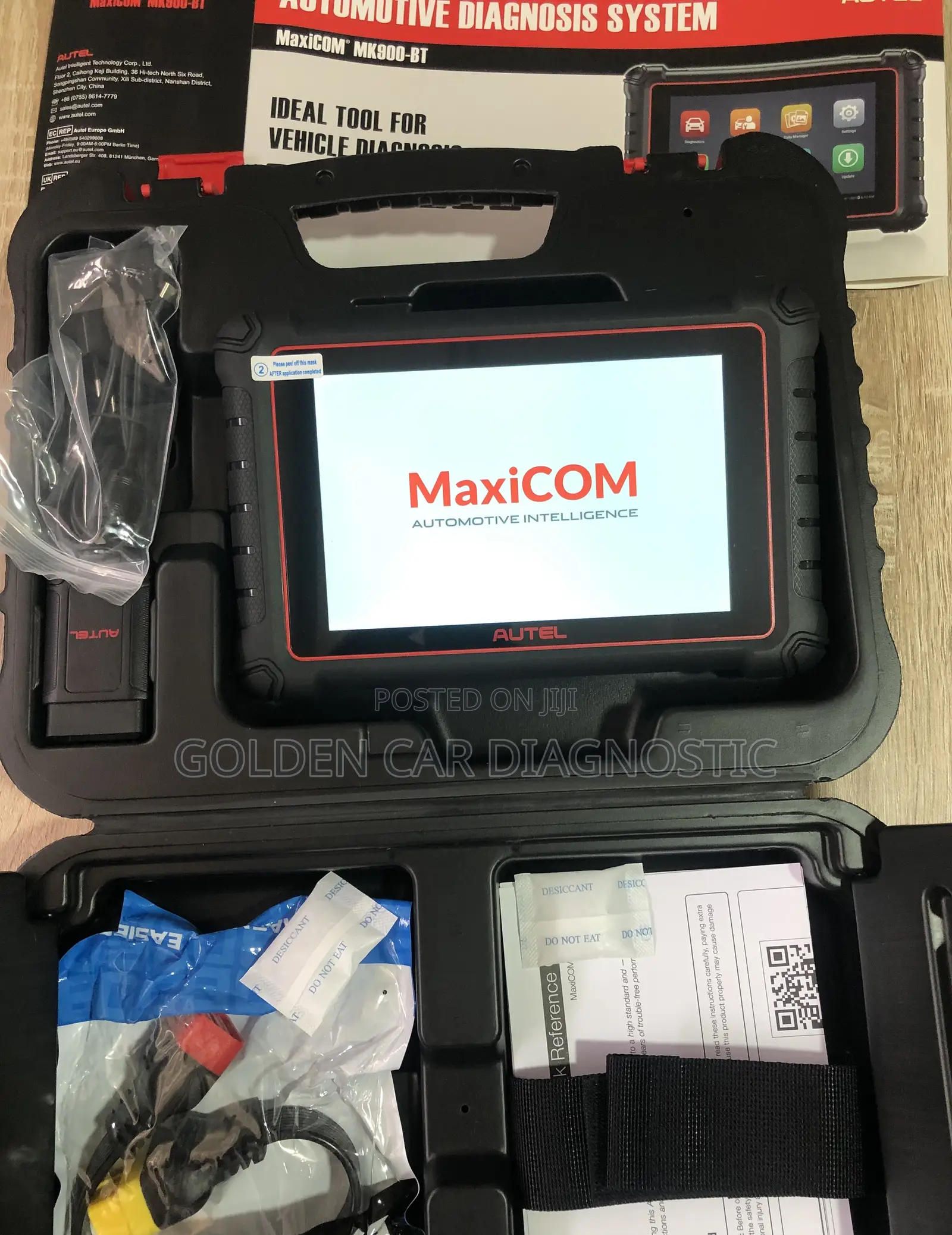 Autel Maxicom Mk900-bt Obd2 Car Diagnostic Scanner