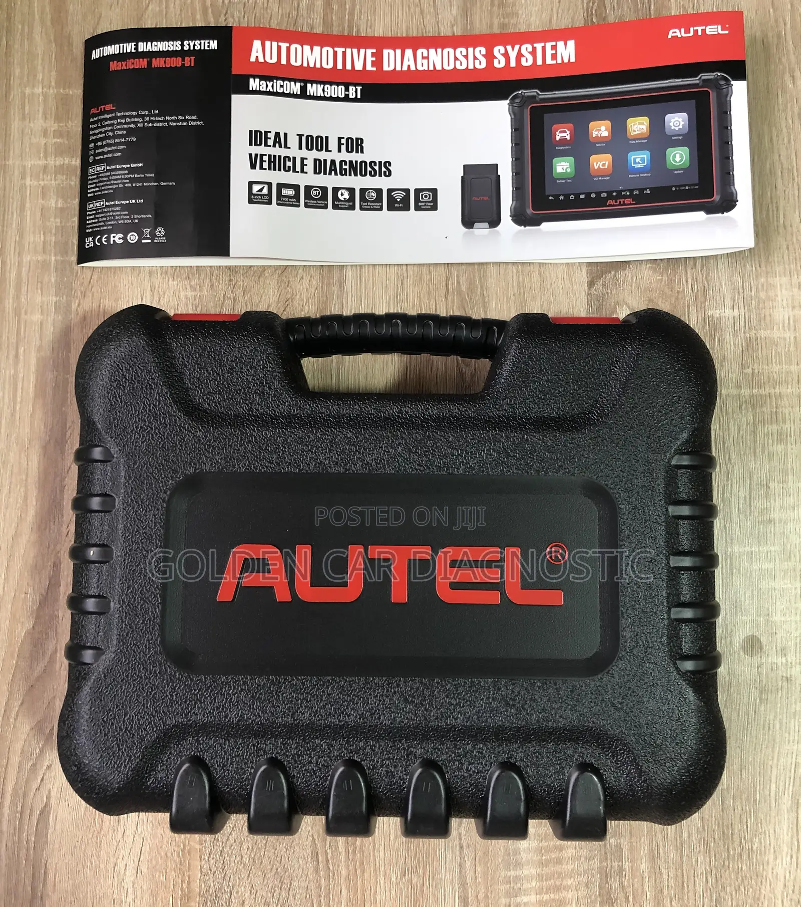 Autel Maxicom Mk900-bt Obd2 Car Diagnostic Scanner