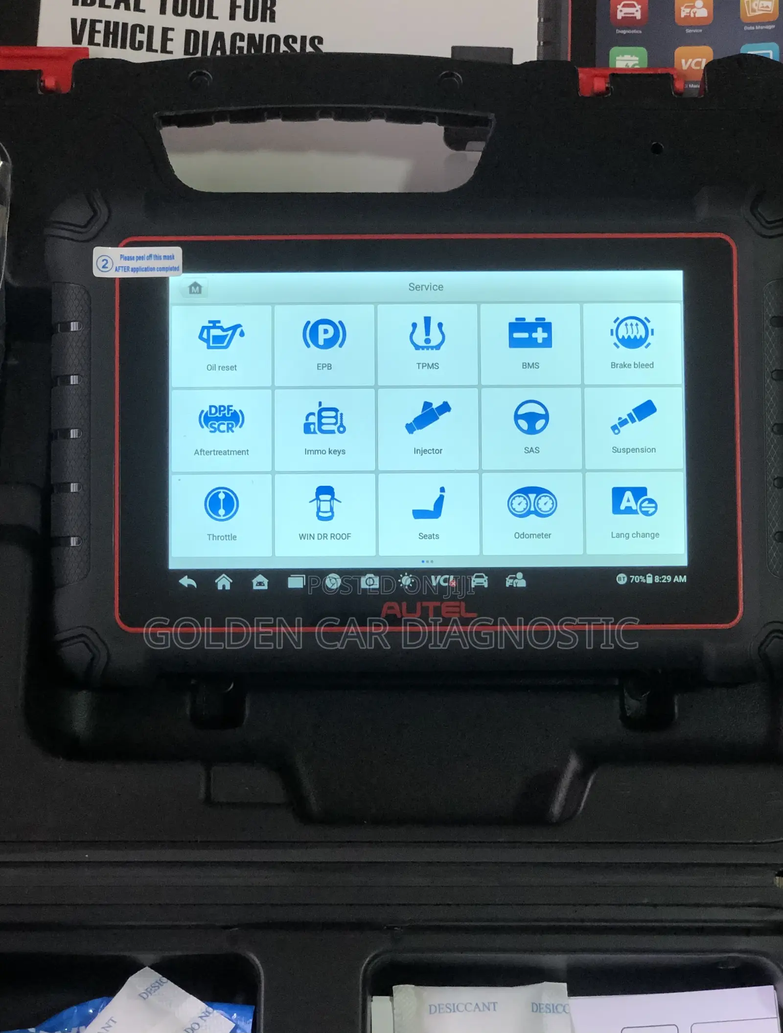 Autel Maxicom Mk900-bt Obd2 Car Diagnostic Scanner