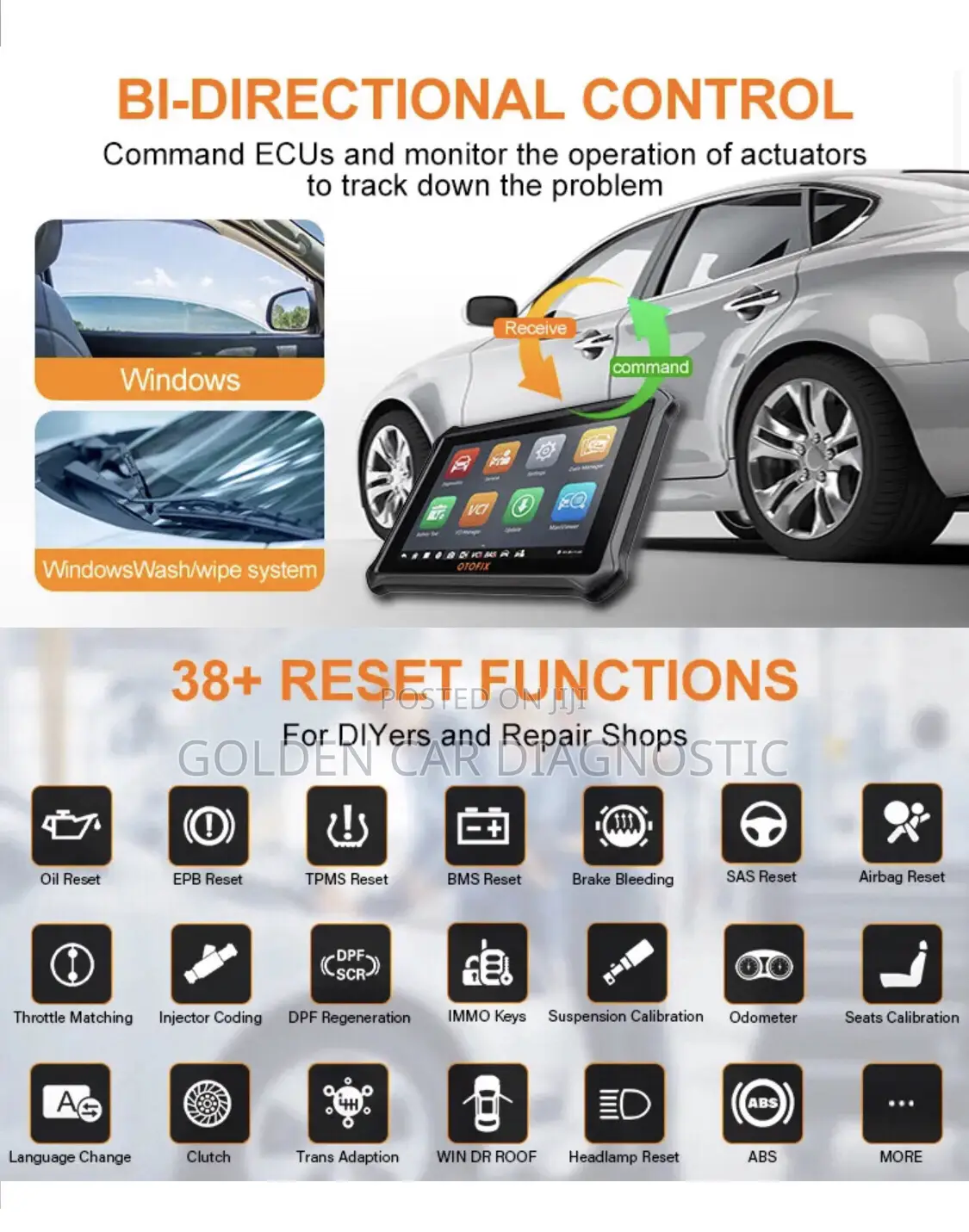Otofix D1 Lite Bluetooth Obd2 Car Diagnostic Scanner