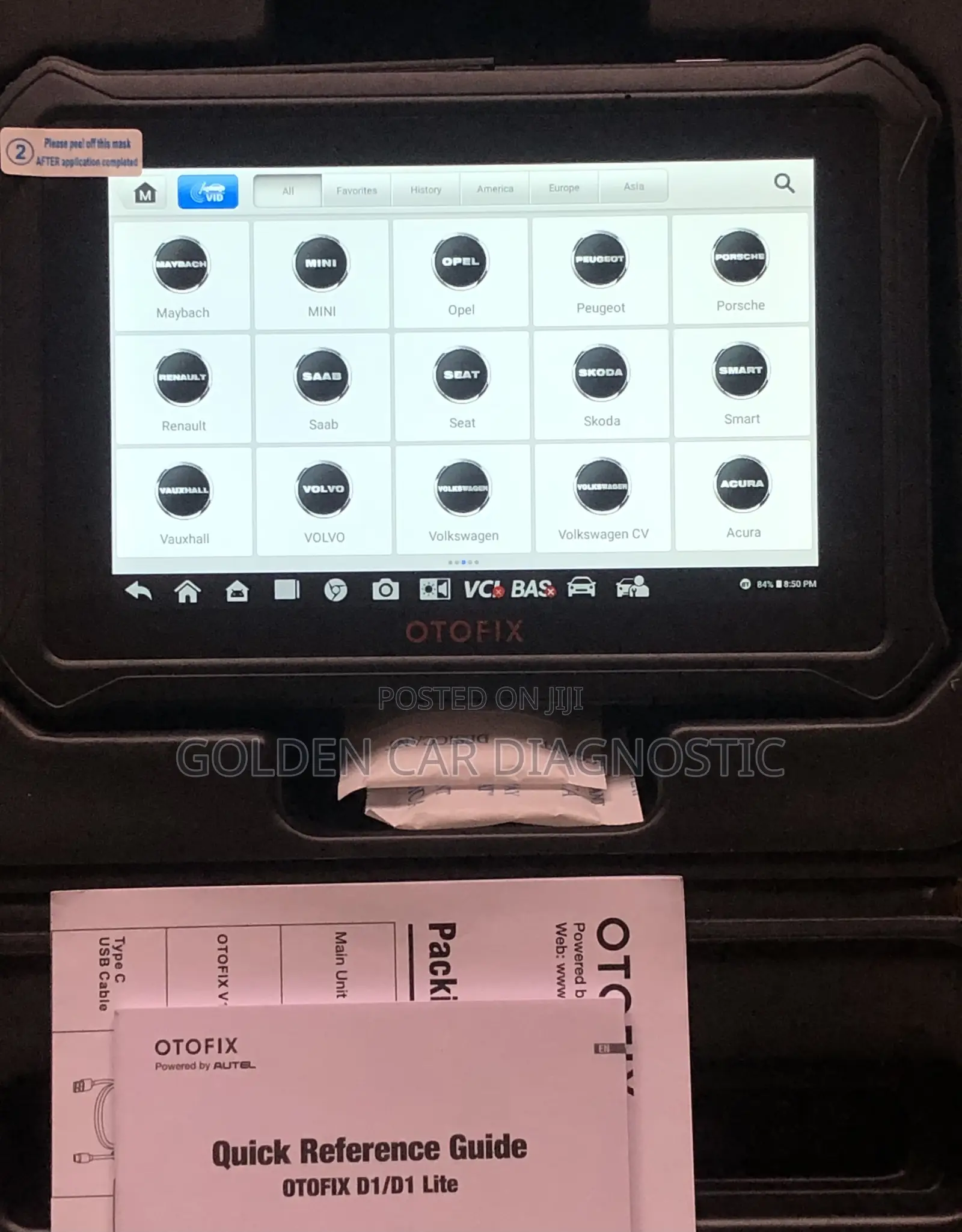 Otofix D1 Lite Bluetooth Obd2 Car Diagnostic Scanner