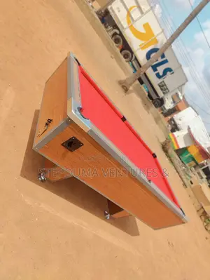 Bottom Covered Big Tire Pool Table