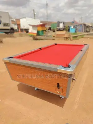 Bottom Covered Big Tire Pool Table