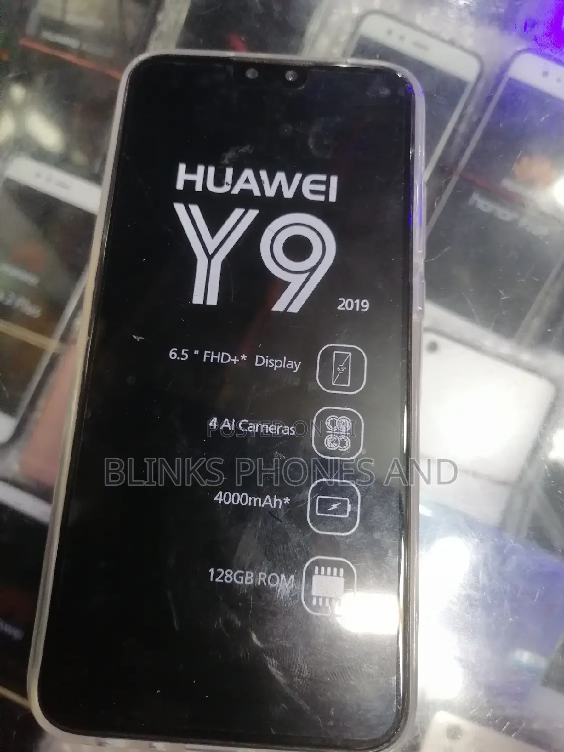 Huawei Y9 2019 128 GB Blue