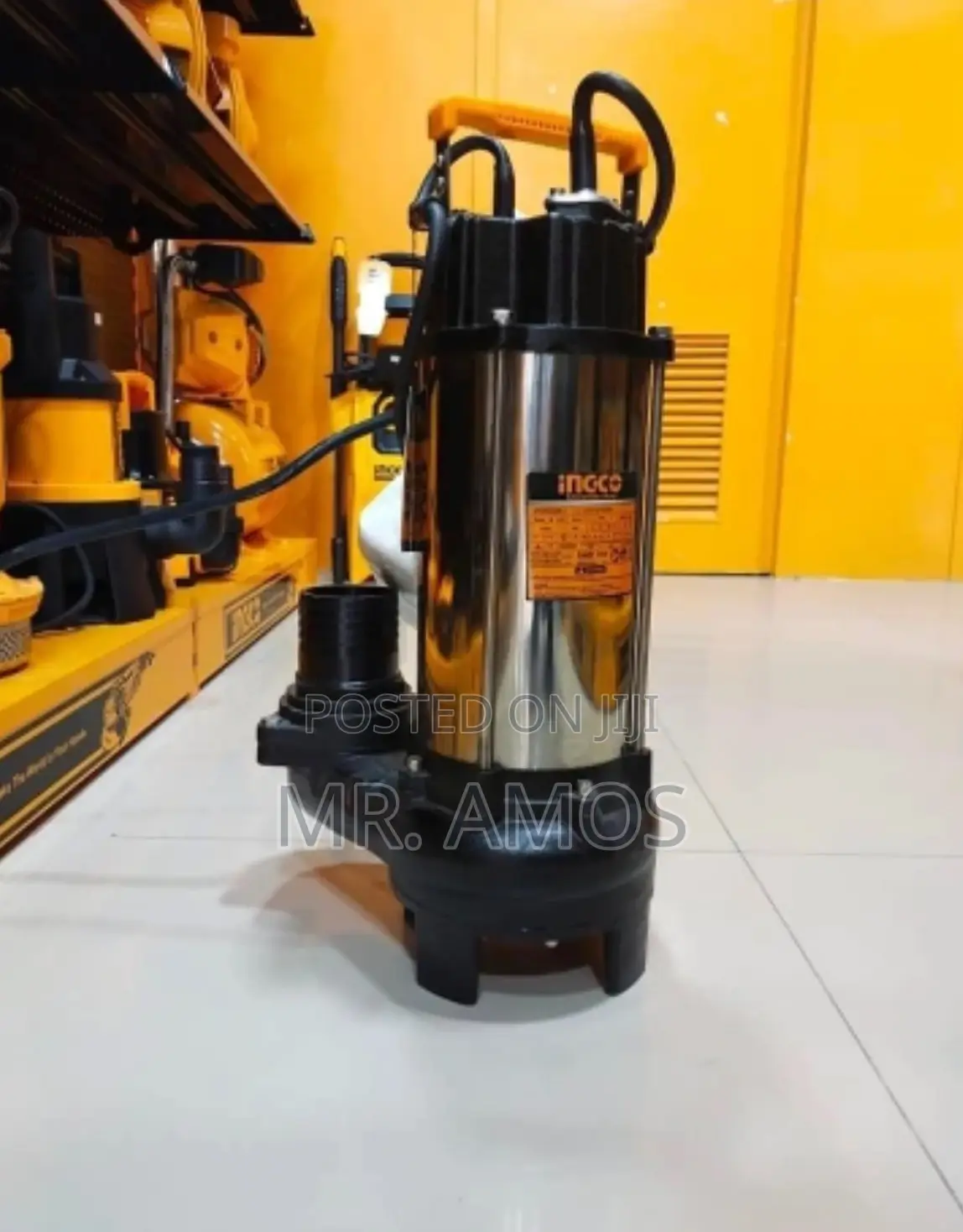 3 Horsepower 2200w Sewage Submersible Stainless Water Pump - Spdb22008