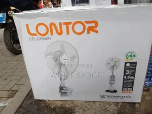 16" Rechargeable Water Mist Fan