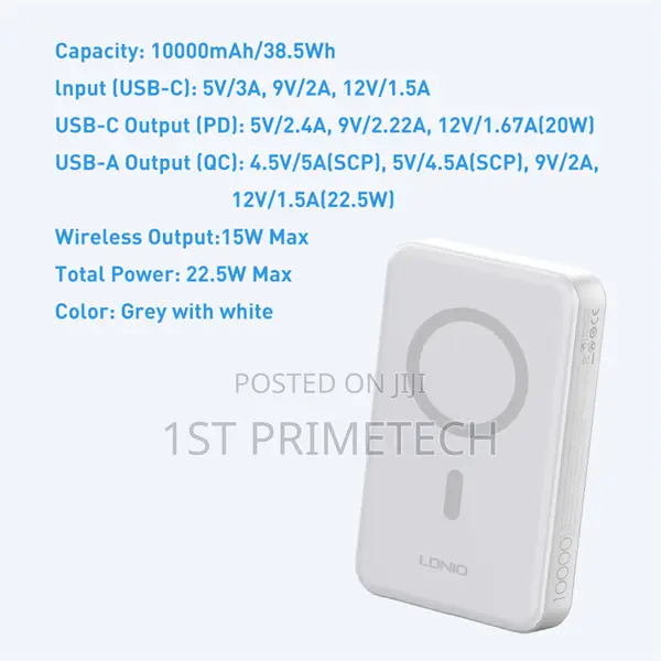 Ldnio Magnetic Wireless Charging Power Bank