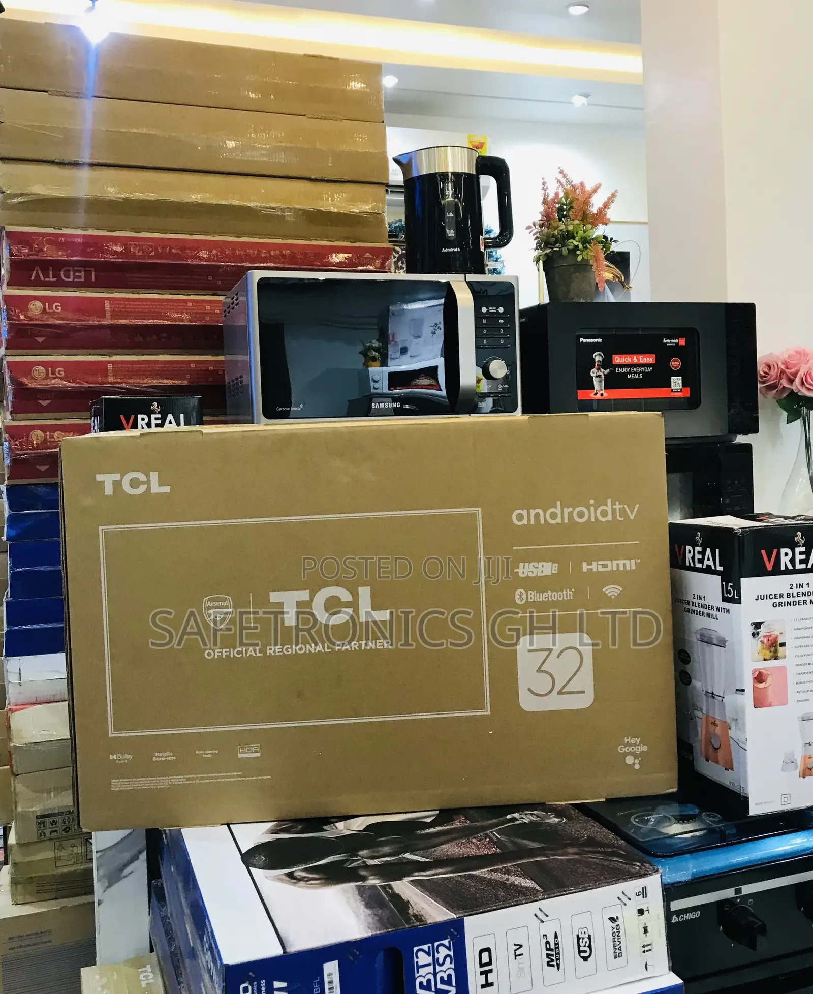 S5400 32 Inches Glossy Led Smart Full HD TCL Tv
