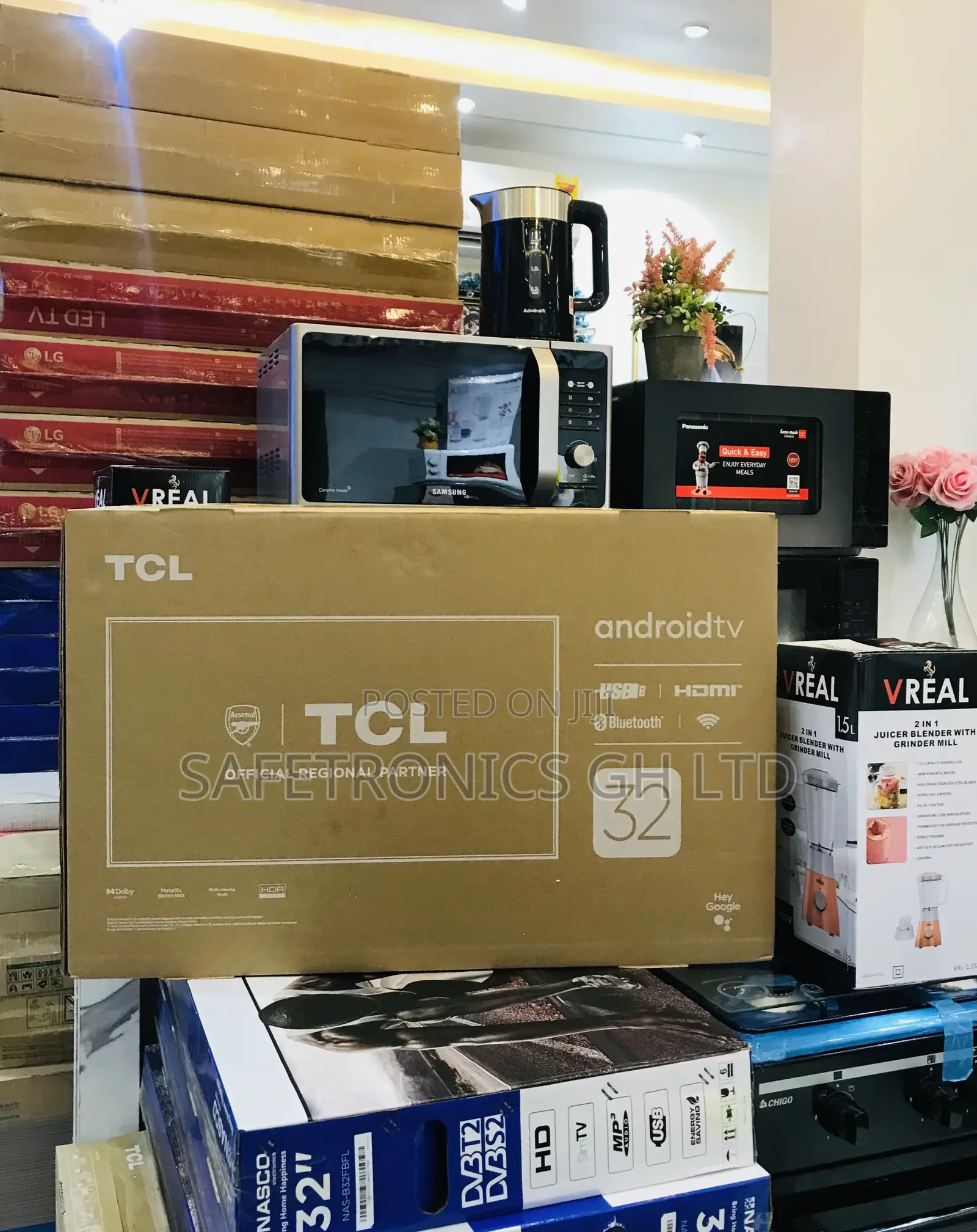 Glossy Led TCL 32 Inches Smart Full HD S5400 Tv