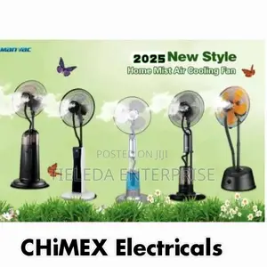 Water Mist Rechargeable Floor Fan