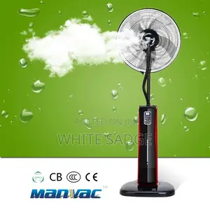 Water Rechargeable Mist Fan With Remote Controller