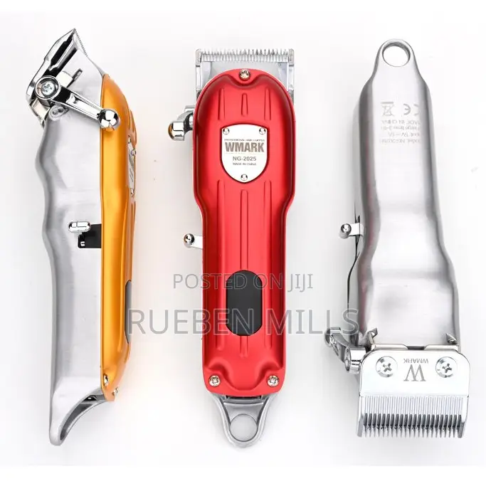 Full Metal Body Wmark NG-2025B Cordless Hair Clipper