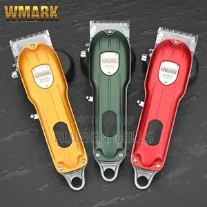 Yellow Full Metal Body Wmark Rechargeable Barbering Machine