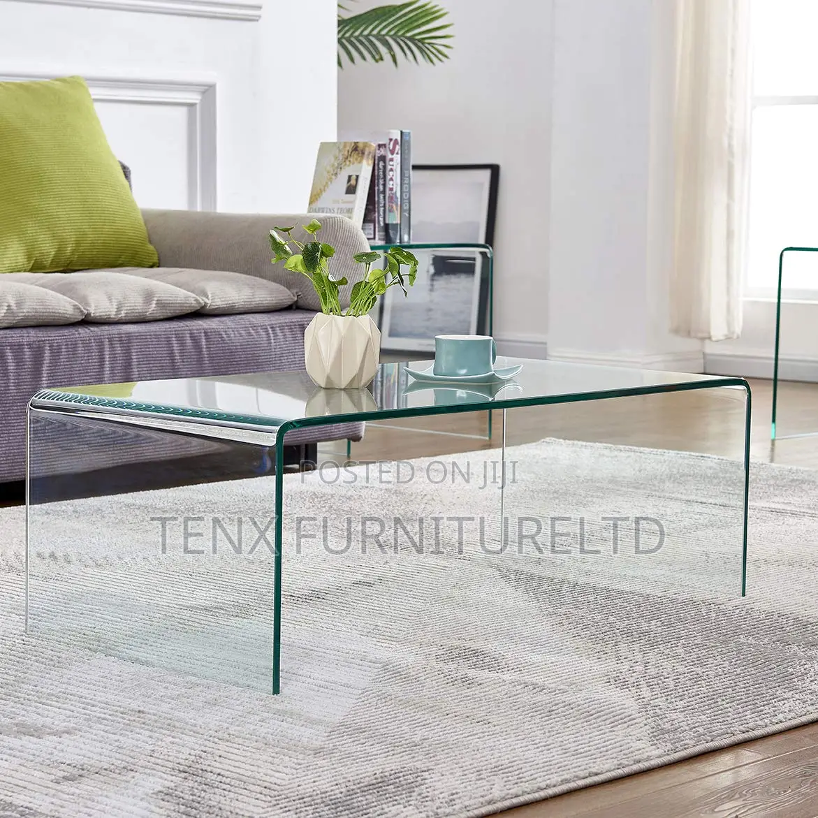 Coffee Table ( Clear) Transparent