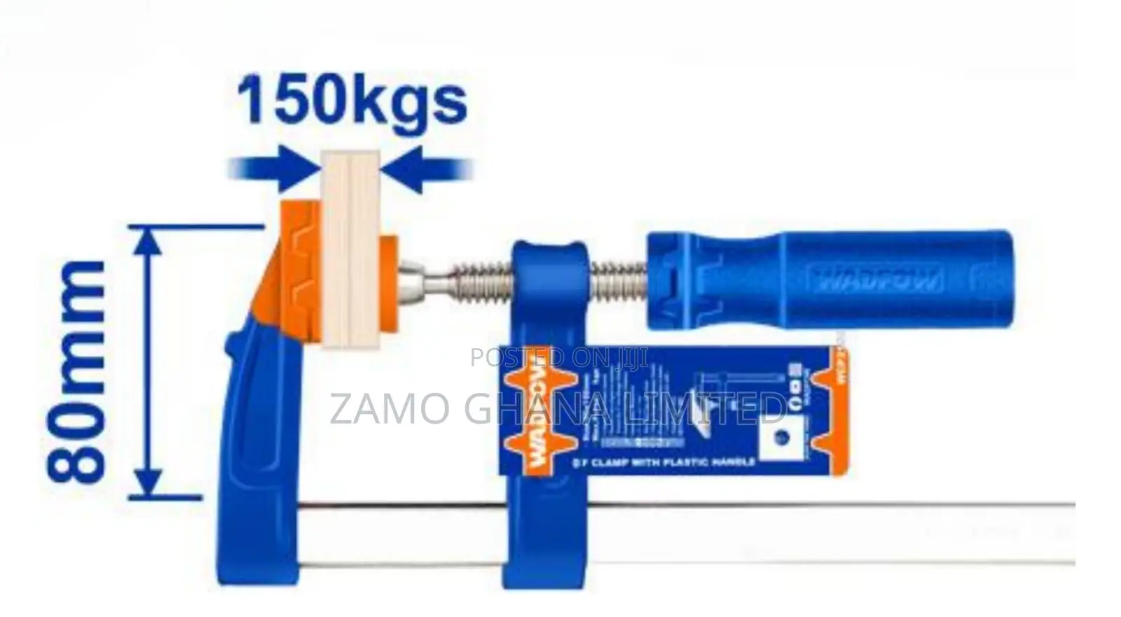 F Clamp With Plastic Handle - Wcp2181