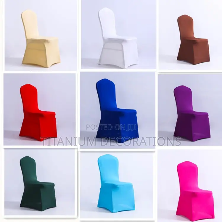 Conference Event Spandex Seat Chair Covers